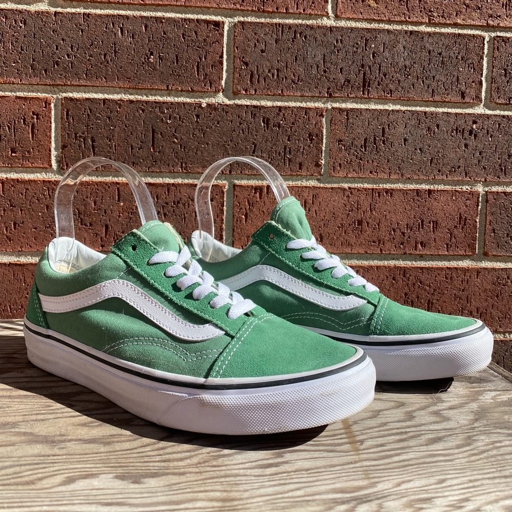 Green Old Skool Sk8 Vans